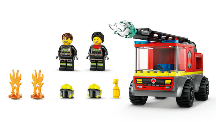 60463 LEGO® City Merdivenli İtfaiye Kamyonu - 6