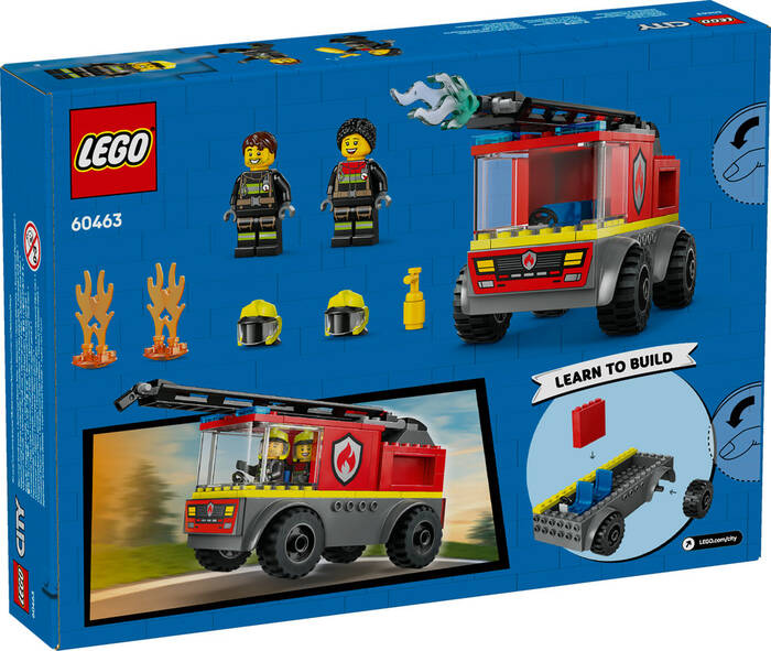 60463 LEGO® City Merdivenli İtfaiye Kamyonu - 7