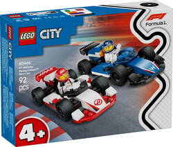 60464 LEGO® City F1® Williams Racing ve Haas F1® Yarış Arabaları - 2