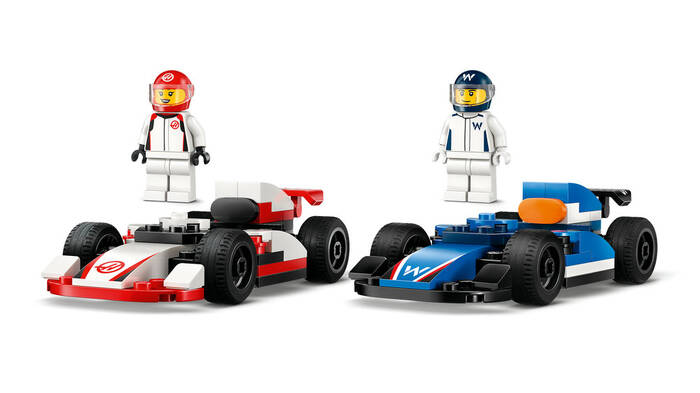 60464 LEGO® City F1® Williams Racing ve Haas F1® Yarış Arabaları - 4