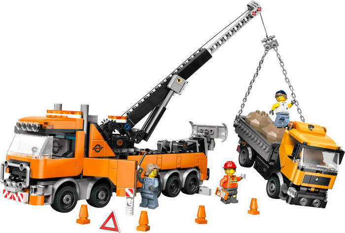 60467 LEGO® City Vinçli Ağır Vasıta Kurtarma Çekici Kamyonu - 1