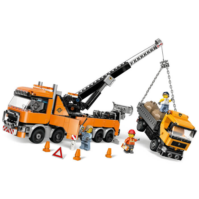 60467 LEGO® City Vinçli Ağır Vasıta Kurtarma Çekici Kamyonu - 3