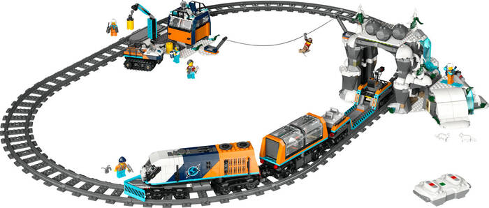 60470 LEGO® City Kaşiflerin Kuzey Kutbu Ekspres Treni - 1