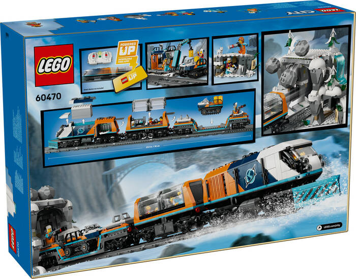 60470 LEGO® City Kaşiflerin Kuzey Kutbu Ekspres Treni - 7