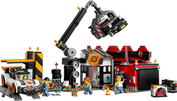60472 LEGO® City Hurdalık ve Arabalar - 1