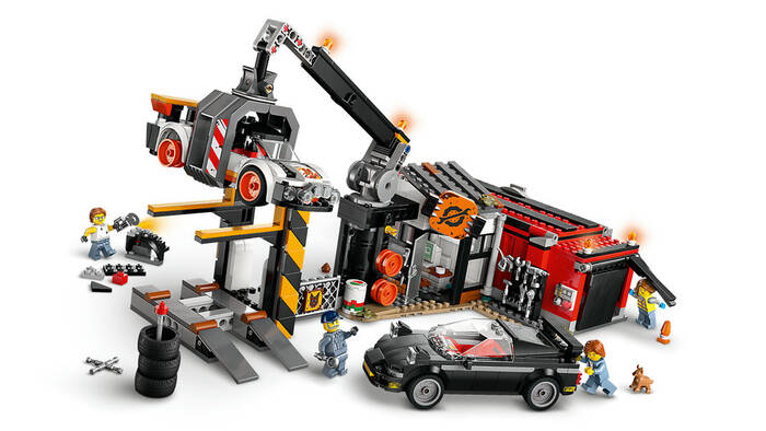 60472 LEGO® City Hurdalık ve Arabalar - 5