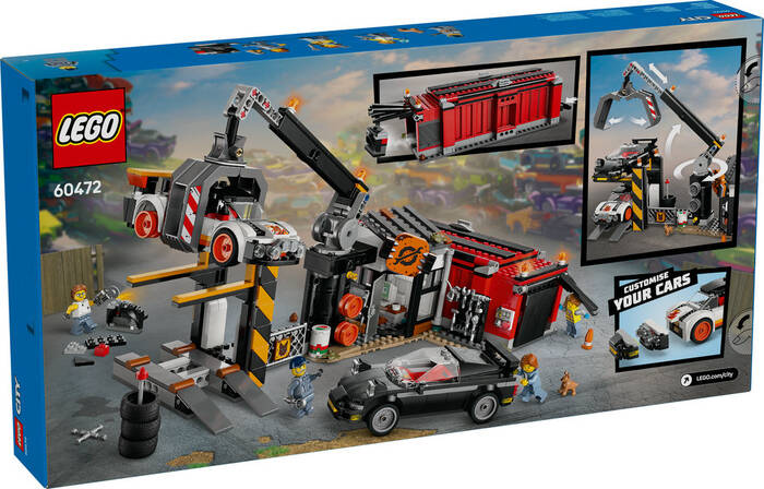 60472 LEGO® City Hurdalık ve Arabalar - 7