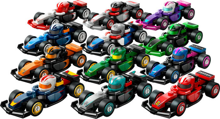 71049 LEGO® Iconic F1® Koleksiyonluk Yarış Arabaları - 1