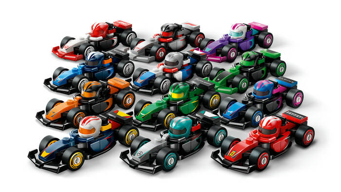 71049 LEGO® Iconic F1® Koleksiyonluk Yarış Arabaları - 6
