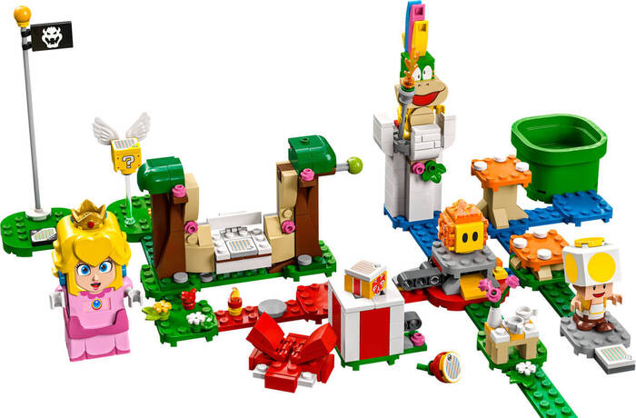 71403 LEGO Super Mario™ Peach ile Maceraya Başlangıç Seti - 1