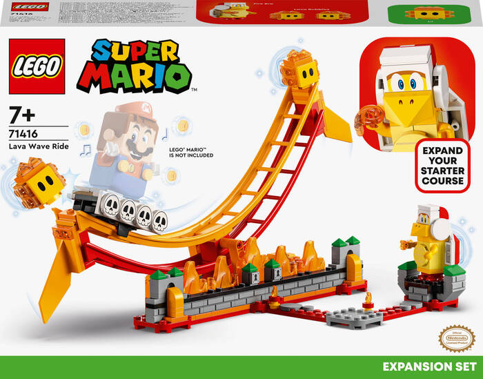 71416 LEGO® Super Mario Lav Dalgası Ek Macera Seti - 3