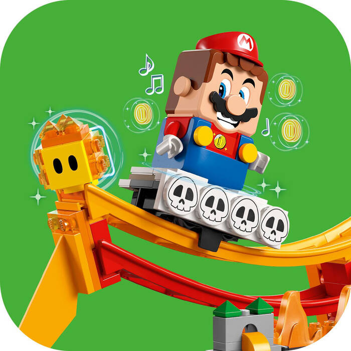 71416 LEGO® Super Mario Lav Dalgası Ek Macera Seti - 5