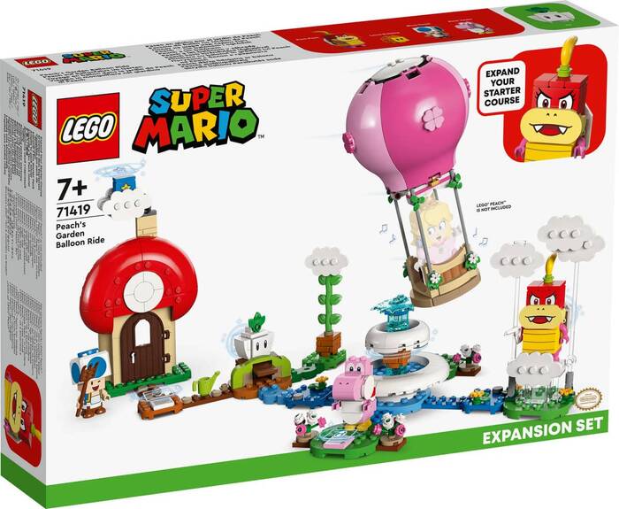 71419 LEGO® Super Mario Peach'in Bahçesinde Balon Yolculuğu Ek Macera Seti - 2