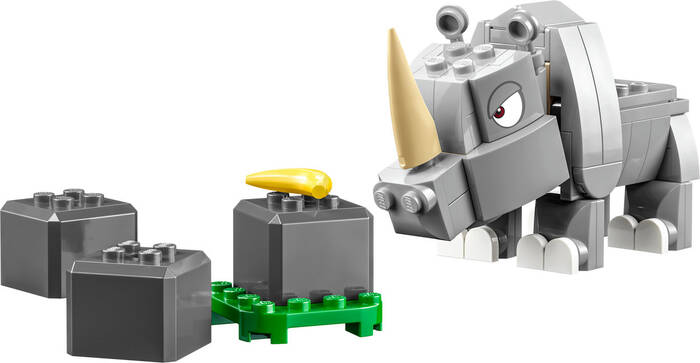 71420 LEGO® Super Mario Gergedan Rambi Ek Macera Seti - 1
