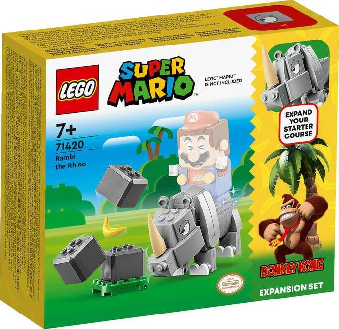 71420 LEGO® Super Mario Gergedan Rambi Ek Macera Seti - 2