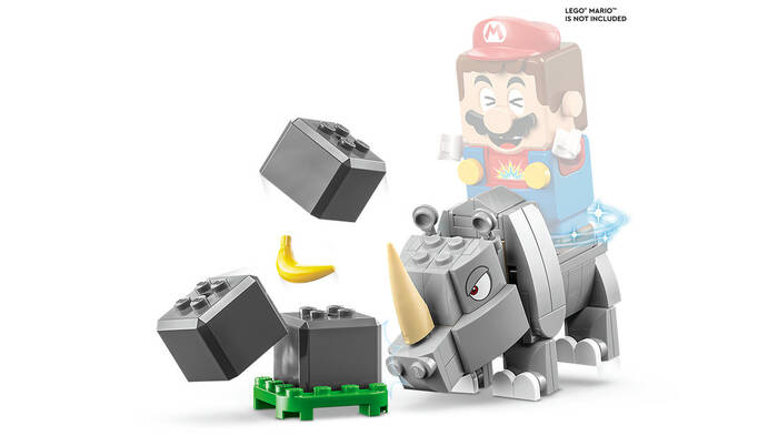 71420 LEGO® Super Mario Gergedan Rambi Ek Macera Seti - 3