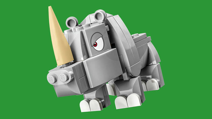 71420 LEGO® Super Mario Gergedan Rambi Ek Macera Seti - 4