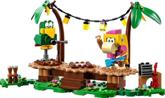 71421 LEGO® Super Mario Dixie Kong'un Orman Konseri Ek Macera Seti - 1