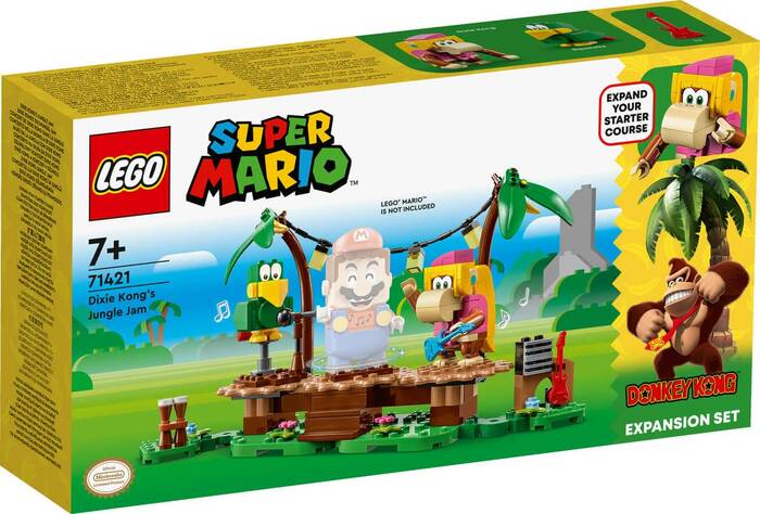 71421 LEGO® Super Mario Dixie Kong'un Orman Konseri Ek Macera Seti - 2