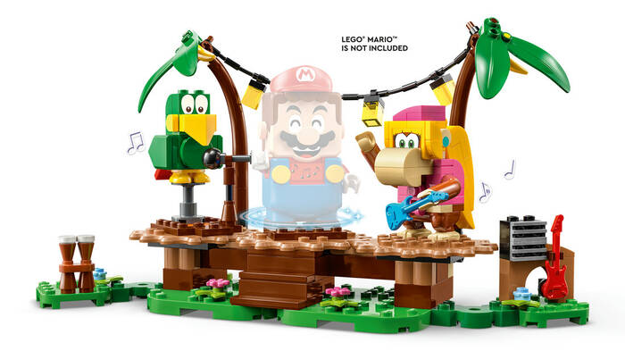 71421 LEGO® Super Mario Dixie Kong'un Orman Konseri Ek Macera Seti - 3