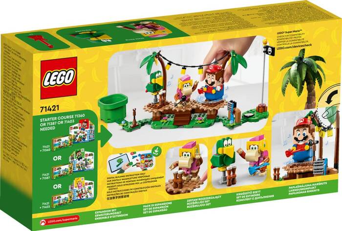 71421 LEGO® Super Mario Dixie Kong'un Orman Konseri Ek Macera Seti - 7