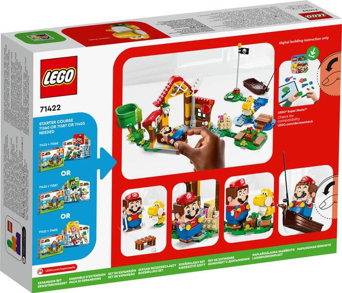 71422 LEGO® Super Mario Mario'nun Evinde Piknik Ek Macera Seti - 7