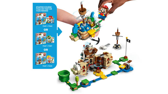 71427 LEGO® Super Mario Larry ve Morton'un Zeplinleri Ek Macera Seti - 6