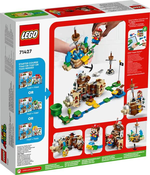 71427 LEGO® Super Mario Larry ve Morton'un Zeplinleri Ek Macera Seti - 7