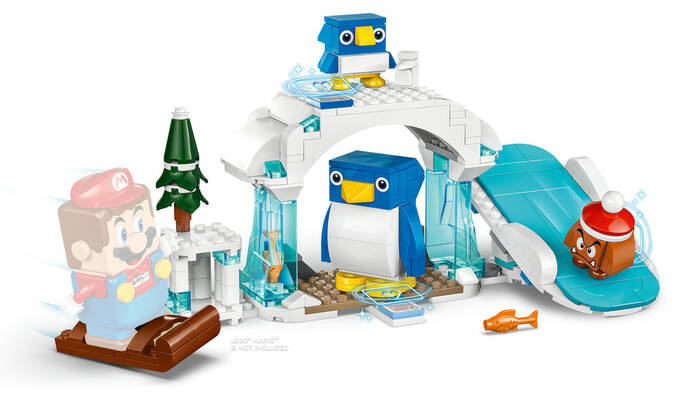 71430 LEGO® Super Mario Penguin Ailesi Kar Macerası Ek Macera Seti - 3