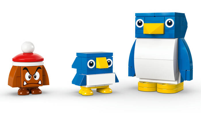 71430 LEGO® Super Mario Penguin Ailesi Kar Macerası Ek Macera Seti - 5