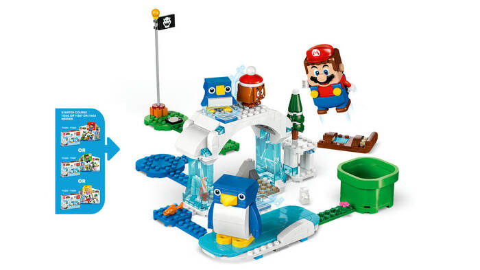 71430 LEGO® Super Mario Penguin Ailesi Kar Macerası Ek Macera Seti - 6