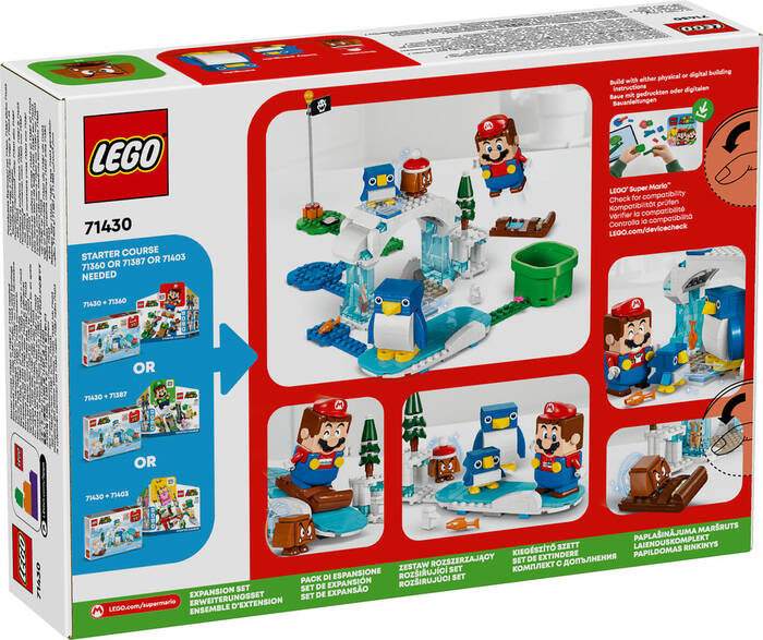 71430 LEGO® Super Mario Penguin Ailesi Kar Macerası Ek Macera Seti - 7