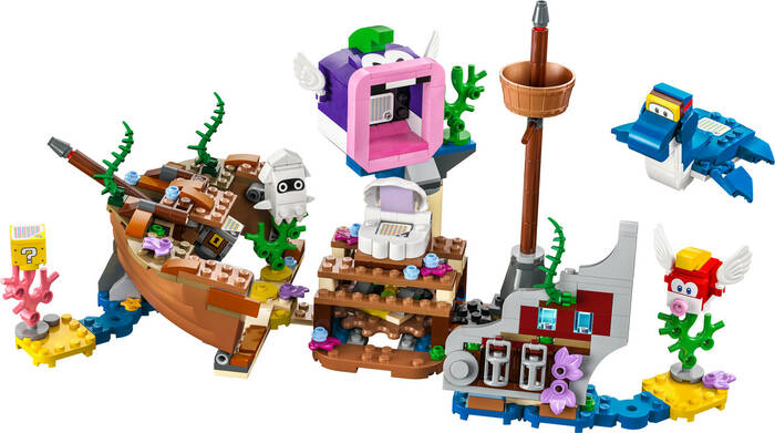 71432 LEGO® Super Mario Dorrie'nin Batık Gemi Macerası Ek Macera Seti - 1