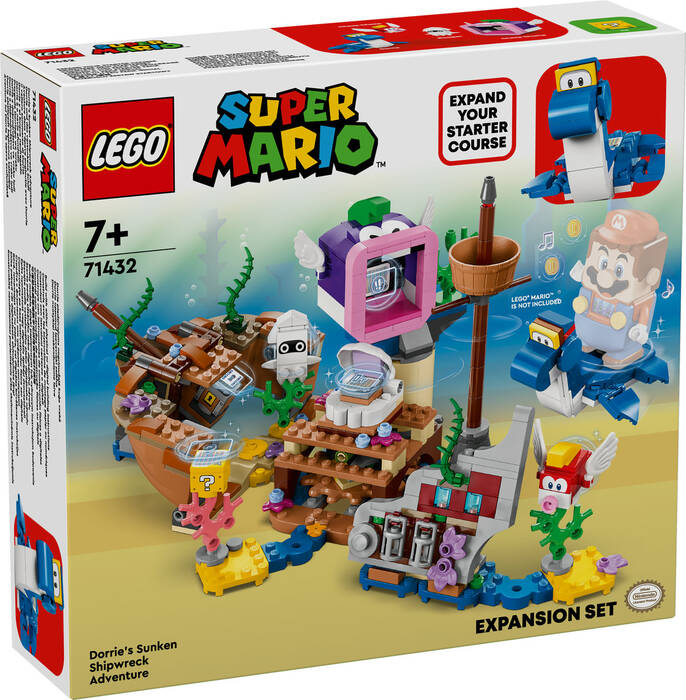 71432 LEGO® Super Mario Dorrie'nin Batık Gemi Macerası Ek Macera Seti - 2