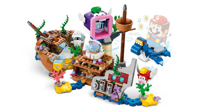 71432 LEGO® Super Mario Dorrie'nin Batık Gemi Macerası Ek Macera Seti - 3