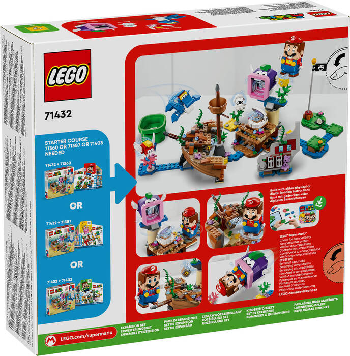 71432 LEGO® Super Mario Dorrie'nin Batık Gemi Macerası Ek Macera Seti - 7