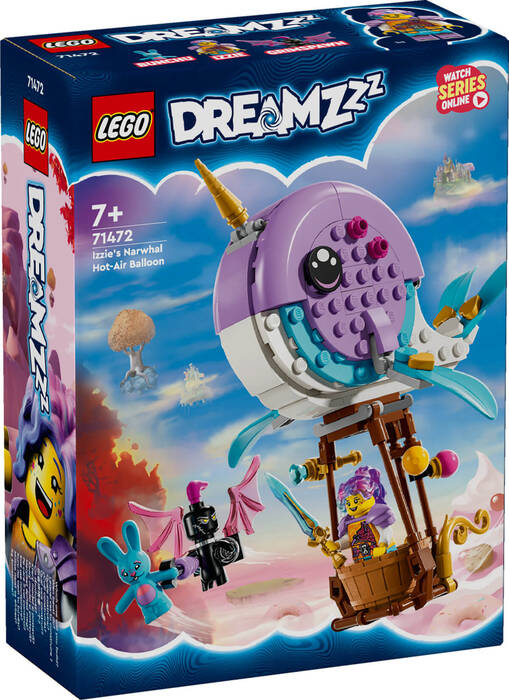 71472 LEGO® DREAMZzz Izzie'nin Deniz Gergedanı Sıcak Hava Balonu - 2
