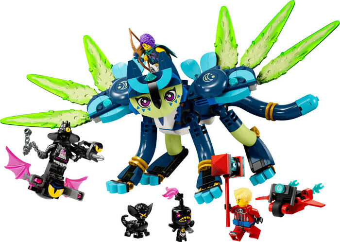 71476 LEGO® DREAMZzz Zoey ve Kedi-Baykuş Zian - 1