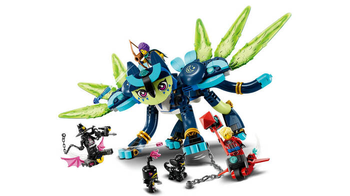 71476 LEGO® DREAMZzz Zoey ve Kedi-Baykuş Zian - 3