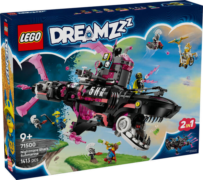 71500 LEGO® DREAMZzz™ Kabus Köpek Balığı Denizaltısı - 2