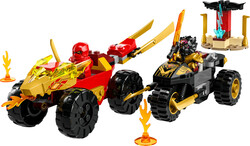 71789 LEGO® NINJAGO Kai ve Ras'ın Araba ve Motosiklet Savaşı - 1