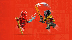 71789 LEGO® NINJAGO Kai ve Ras'ın Araba ve Motosiklet Savaşı - 4