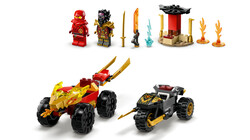 71789 LEGO® NINJAGO Kai ve Ras'ın Araba ve Motosiklet Savaşı - 5
