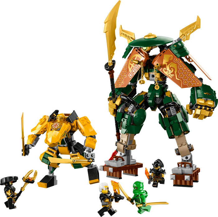 71794 LEGO® NINJAGO Lloyd ve Arin'in Ninja Ekibi Robotları - 1