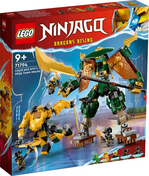 71794 LEGO® NINJAGO Lloyd ve Arin'in Ninja Ekibi Robotları - 2