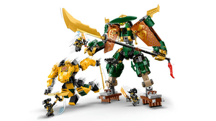 71794 LEGO® NINJAGO Lloyd ve Arin'in Ninja Ekibi Robotları - 3