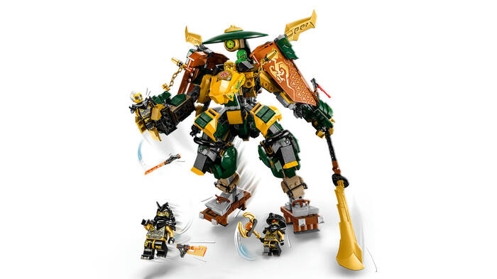71794 LEGO® NINJAGO Lloyd ve Arin'in Ninja Ekibi Robotları - 5