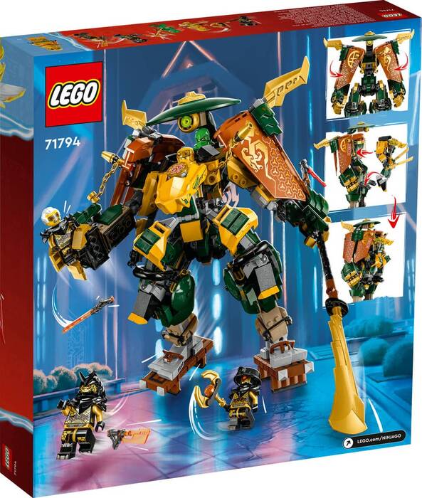 71794 LEGO® NINJAGO Lloyd ve Arin'in Ninja Ekibi Robotları - 7