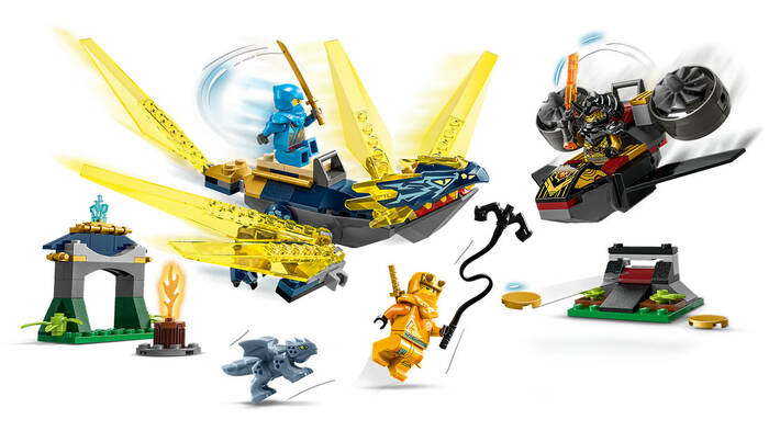 71798 LEGO® NINJAGO Nya ve Arin'in Yavru Ejderha Savaşı - 3