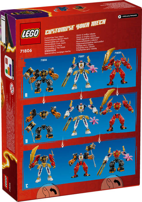 71806 LEGO® NINJAGO Cole'un Toprak Elementi Robotu - 6